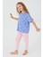 Flying Birds Lavanta Kız Çocuk Kısa Kol Pijama Takım 2