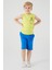 Crocodile Pattern Yeşil Erkek Çocuk Bermuda Takım 2