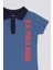 Azure Mavi Bebek Polo Yaka T-shirt Takım 3