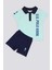 Azure Açık Yeşil Bebek Polo Yaka T-shirt Takım 2