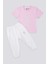 Light Tones Pink Açık Pembe Bebek T-shirt Takım 3