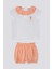 Light Texture Krem Somon Bebek T-shirt Takım 1