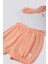 Light Texture Krem Somon Bebek T-shirt Takım 2