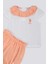 Light Texture Krem Somon Bebek T-shirt Takım 3