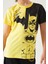 Yellow Batman Sarı Erkek Çocuk Kısa Kol Pijama Takım 2