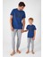Sea Side Mavi Erkek Çocuk Kısa Kol Pijama Takım 3