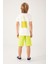 Plain Pattern Krem Erkek Çocuk Bermuda Takım 5