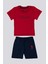 Stylish Kırmızı Bebek T-shirt Takım 1