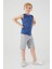 Adventure Mavi Erkek Çocuk Bermuda Takım 2