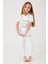 Gift Yeşil Kız Çocuk Kısa Kol Pijama Takım 1