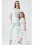 Gift Yeşil Kız Çocuk Kısa Kol Pijama Takım 2