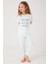 Gift Yeşil Kız Çocuk Kısa Kol Pijama Takım 3