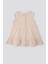 U.s. Polo Assn Weaving A Frill Skirt Bej Bebek Elbise 4