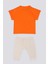 Color Harmony Turuncu Erkek Bebek T-shirt Pantolon Takım 4