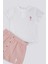 Sweet Creams Krem Bebek T-shirt Etek Takım 5