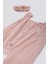 Sweet Candy Pembe Bebek Bandanalı Salopet Takım 3