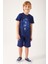 Color Painting Lacivert Erkek Çocuk Bermuda Takım 3