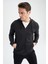 Regular Fit Kapüşonlu Fermuarlı Sweatshirt Z0128AZ23SP 7