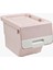 Motek Organızer Tekerlekli Eşya ve Erzak Kutusu 3X33 LT-MT05 Pembe+Beyaz 5