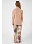 Comfy Açık Kahverengi Kadın Kısa Kol Pijama Takım 5