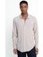 Slim Fit Dar Kesim Uzun Kol Dökümlü Viskon Şık Erkek Gömlek 1