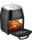 Y88 Xxl Siyah 1500W 8 Litre Airfryer Oven Fritöz ( Yasomi Türkiye Garantili) 2