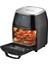 Y88 Xxl Siyah 1500W 8 Litre Airfryer Oven Fritöz ( Yasomi Türkiye Garantili) 5