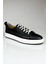 Hakiki Deri Siyah Erkek Sneaker 2