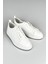 Hakiki Deri Beyaz Erkek Sneaker 1
