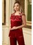 BARİNA 8688 BAYAN KISA SATEN BORDO 6 LI SET 3