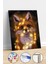 LED Işıklı Tilki Sayılarla Boyama Seti Kasnaklı 50*65 cm 1