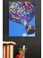Sayılarla Boyama Seti Kasnaklı Uçan Balonlu Ev 50 x 65 cm 1