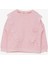 Kız Çocuk Sweatshirt Güpürlü 1.5-5 Yaş, Somon Melanj 1