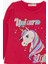 Kız Çocuk Uzun Kollu Tişört Unicorn 2-6 Yaş, Fuşya 3