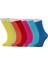 7'li Renkli Derby Kadın Soket Çorap 1