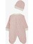 Kız Bebek Patikli Tulum Puantiye Desenli 0-3 Ay-6 Ay, Pembe 2