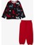 Erkek Bebek Pijama Takımı Geyik Desenli 9 Ay-3 Yaş, Siyah 1