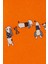 Erkek Bebek Çıtçıtlı Body Yaramaz Köpekçik Baskılı 9 Ay-3 Yaş, Turuncu 4