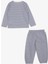 Kız Bebek Pijama Takımı Minik Çiçek Desenli 9 Ay-3 Yaş, Beyaz 2
