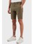 Pamuklu Normal Bel Slim Fit Chino Short Erkek Short 50471182 345 4