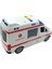 PopŞeker Ambulans Sesli Işıklı Kapıları Açılan 21CM. Sürtmeli Oyuncak Ambulans 5