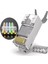 Cat7 Metal Konnektör RJ45 Cat7 Jack + Kablo Ayraç (50LIK Paket) 1