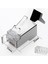 Cat7 Metal Konnektör RJ45 Cat7 Jack + Kablo Ayraç (50LIK Paket) 4