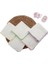 Kız Bebek Ağız Mendili (22CMX22CM) - 10LU Paket 3