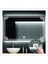 70X90 cm Günışığı Ledli Tasarım Kumlamalı Dokunmatik Tuşlu Banyo Aynası Makyaj Aynası Işıklı Ayna 5