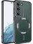 Casestreet Samsung Galaxy S23 Plus Kılıf Magsafe Wireless Şarj Özellikli Setro Renkli Silikon Siyah 1