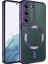 Casestreet Samsung Galaxy S23 Plus Kılıf Magsafe Wireless Şarj Özellikli Setro Renkli Silikon Derin Mor 1