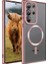 Casestreet Samsung Galaxy S23 Ultra Kılıf Magsafe Wireless Şarj Özellikli Setro Renkli Silikon Rose Gold 1