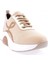 1013-23Y Kadin Bağcikli Yan Silver Taşli Strech Kalin Taban Sneakers Ayakkabi 2