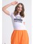Pınkmark Kadın Baskılı Beyaz Bluz PMBL25543 1